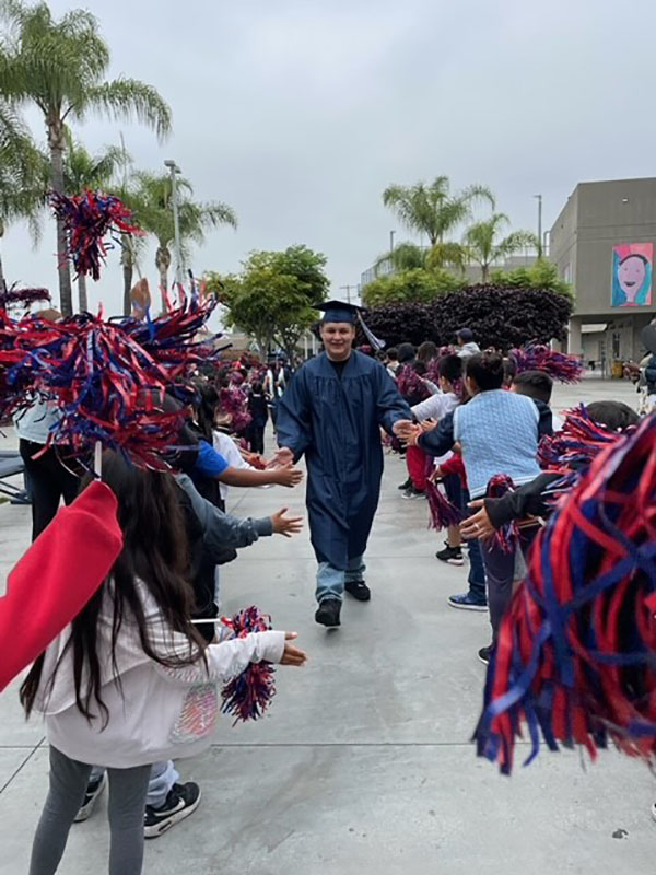 Annual TAS Grad Walk displays students’ support and pride for each other