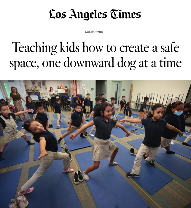 ACES Featured in LA Times for “Teaching Kids how to create a safe space”