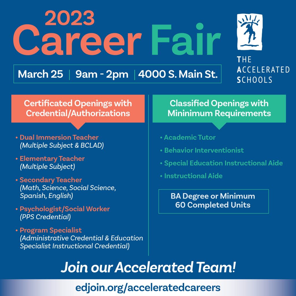 TAS Career Fair – March 25!